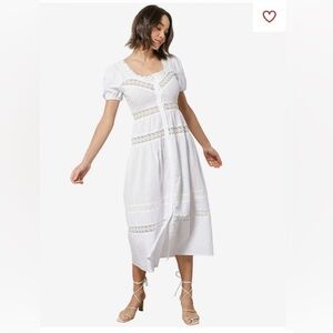 Elegant White Maxi Dress